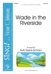 Wade in the Riverside Two-Part choral sheet music cover